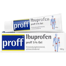 Ibuprofen proff 5% Gel 100 g