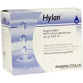 Hylan 60 Ein - Dosis - Behältnisse Mit Je 0,65 ml Augentropfen