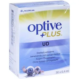 Optive Plus Ud 30 X 0,4 ml Augentropfen