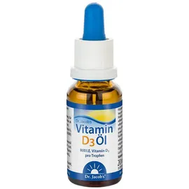 Vitamin D 3 Öl Dr.Jacob s Tropfen 20 ml