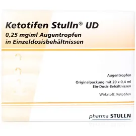 Ketotifen Stulln Ud Augentropfen 20 X 0,4 ml Einzeldosispipetten