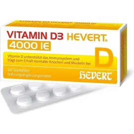 Vitamin D3 Hevert 4.000 I.E. 60 Tabletten