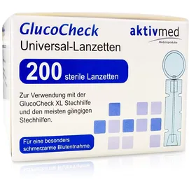 Glucocheck Universal-Lanzetten 200 Lanzetten