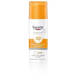 Eucerin Photoaging Control Face Sun CC Creme getönt LSF 50+ mittel 50 ml