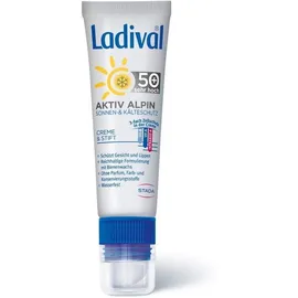Ladival Aktiv Alpin Sonnen- und Kaelteschutz LSF 50+ 1 Kombipackung