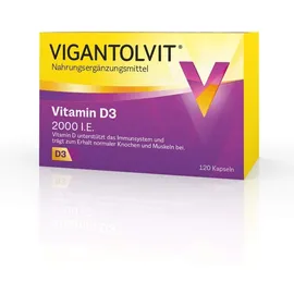 Vigantolvit 2000 I.E. Vitamin D3 120 Weichkapseln