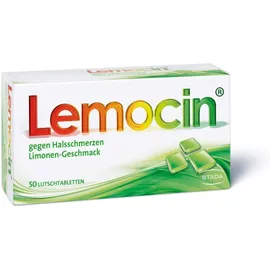 Lemocin gegen Halsschmerzen 50 Lutschtabletten