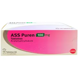 Ass Puren 100 mg 100 Tabletten
