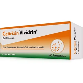 Cetirizin Vividrin 10 mg 100 Filmtabletten