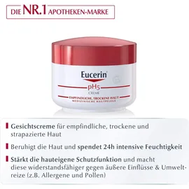 Eucerin pH5 Creme 75 ml empfindliche Haut