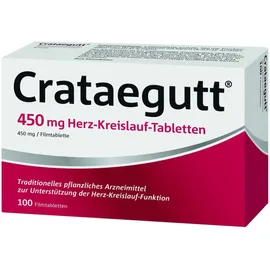 Crataegutt 450 mg Herz-Kreislauf-Tabletten 100 Stück