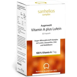 Sanhelios Augenwohl Vitamin A Plus Lutein 60 Kapseln