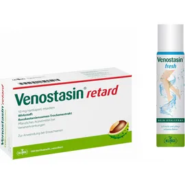 Venostasin Retardkapseln 100 Stück + Fresh Spray 75 ml