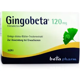 Gingobeta 120 mg 30 Filmtabletten