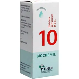Biochemie Pflüger 10 Natrium Sulfuricum D6 30 ml Tropfen