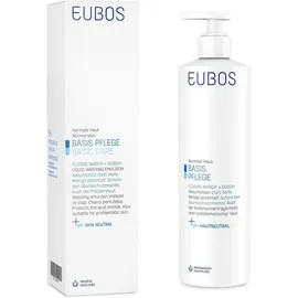 Eubos Flüssig Blau Mit Dosierpumpe Unparfümiert 400 ml
