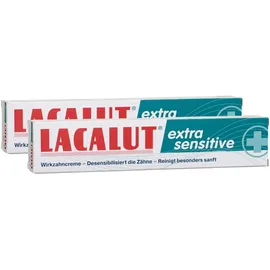 Lacalut extra sensitive 2 x 75 ml Wirkzahncreme