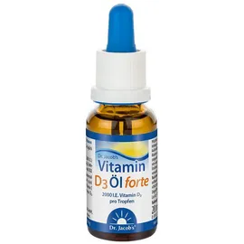 Vitamin D3 Öl forte Dr.Jacob s 20 ml Tropfen