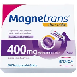Magnetrans Duo Aktiv 400 mg 20 Sticks
