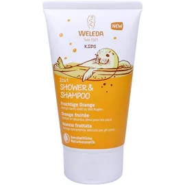 Weleda Kids 2 in 1 Shower & Shampoo Fruchtige Orange 150 ml