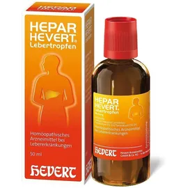 Hepar Hevert 50 ml Lebertropfen