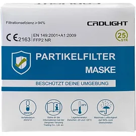 Atemschutzmaske CRDLight FFP2 25 Stück
