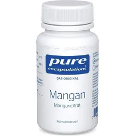 Pure Encapsulations Mangan Mangancitrat 60 Kapseln