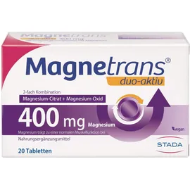 Magnetrans Duo Aktiv 400 mg 20 Tabletten