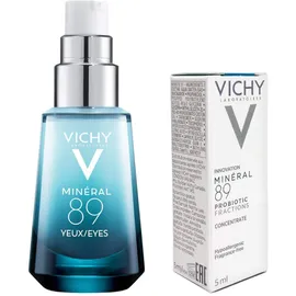 Vichy Mineral 89 Augen 15 ml + gratis Mineral 89 Probiotic Fractions 5 ml Tube