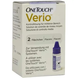 One Touch Verio 2 X 3,8 ml Kontrolllösung Mittel