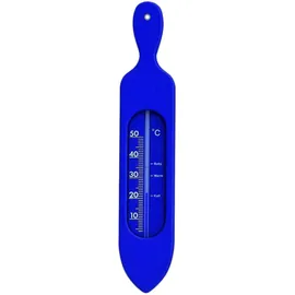 Badethermometer Kunststoff Blau