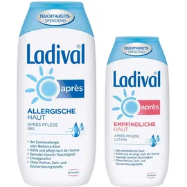 Ladival Allergische Haut Après Gel 200 ml Gel + gratis Empfindliche Haut 200 ml Après Lotion