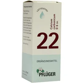 Biochemie Pflüger 22 Calcium Carbonicum D6 30 ml Tropfen