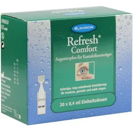 Refresh Comfort 20 X 0,4 ml Augen Erfrischungstropfen