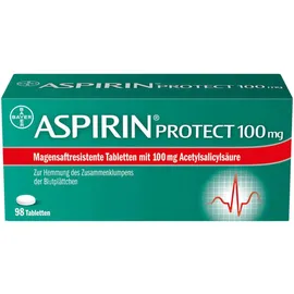 Aspirin Protect 100 mg 98 magensaftresistente Tabletten
