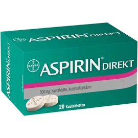 Aspirin Direkt 20 Kautabletten