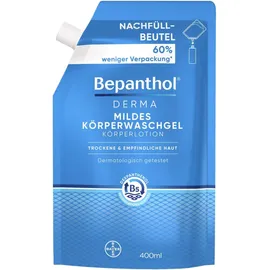 Bepanthol® DERMA Mildes Körperwaschgel 400 ml Nachfüllbeutel