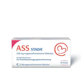 ASS Stada 100 mg 50 Magensaftresistente Tabletten