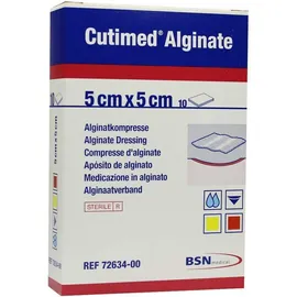 Cutimed Alginate Alginatkompressen 5x5cm