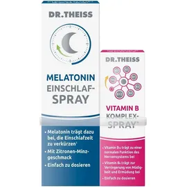 Dr. Theiss Melatonin Einschlaf-Spray 30 ml + gratis Vitamin B Komplex Spray 5 ml
