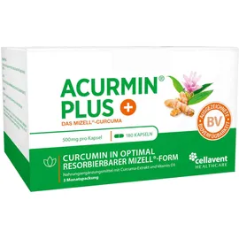 Acurmin Plus  Mizell Curcuma Weichkapseln 180 Stück