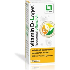 Vitamin D-Loges liposomal pflanzlich 200 ml Flüssigkeit