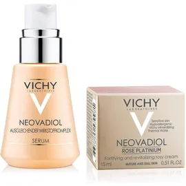 Vichy Neovadiol Ausgleichender Wirkstoffkomplex 30 ml Serum + gratis Rose Platinium 15 ml