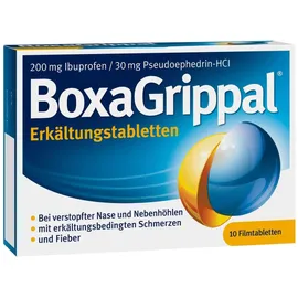 Boxagrippal Erkältungstabletten 200 mg - 30 mg 10 Filmtabletten