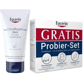 Eucerin UreaRepair PLUS Handcreme 5% 75 ml + gratis Probierset UreaRepair