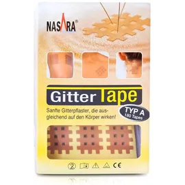 Nasara Gitter Tape Type A 22 X 27 mm 20 X 9 180 Pflaster