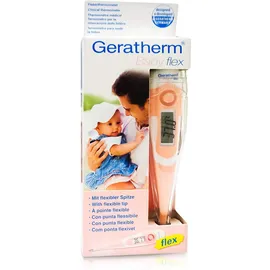 Geratherm Fiebertherometer Babyflex Digital Flexible Spitze Rose