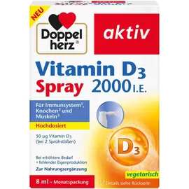 Doppelherz Vitamin D3 2000 I.E. Spray 8 ml