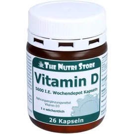 Vitamin D 5600 I.E. Wochendepot 26 Kapseln
