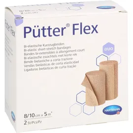 Pütter Flex Duo Binde 8 und 10 cm x 5 m 2 Stück